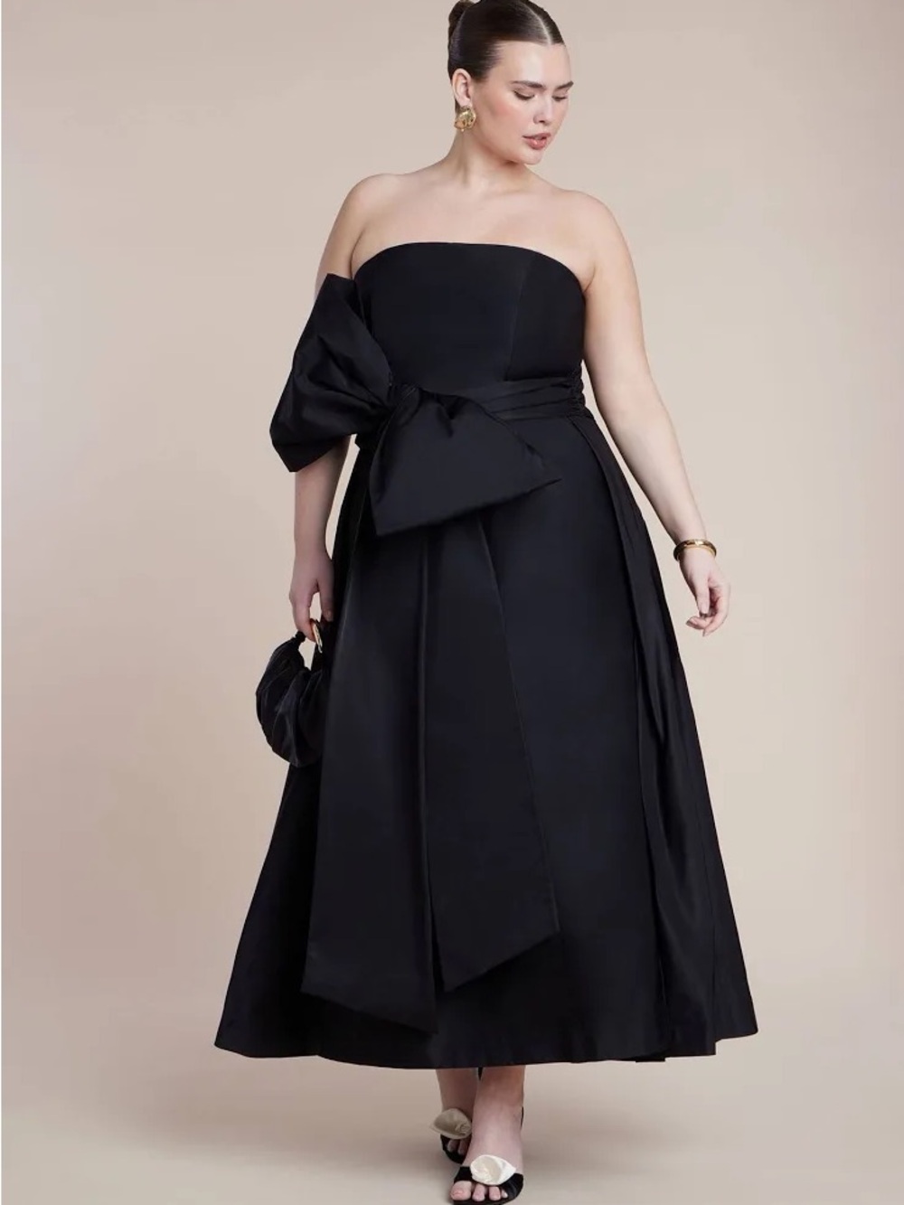 Eloquii Dramatic Bow Gown